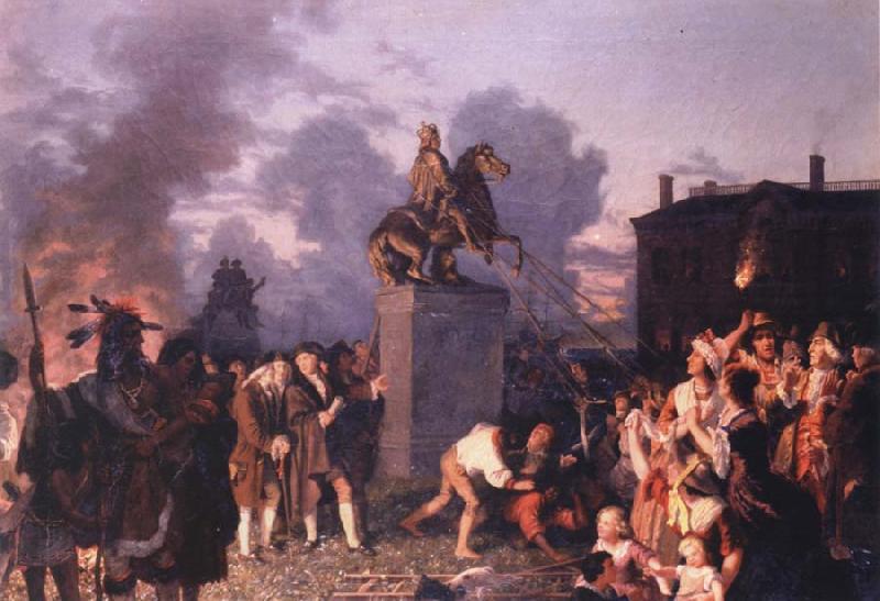  Pulling Down the Statue of King George III